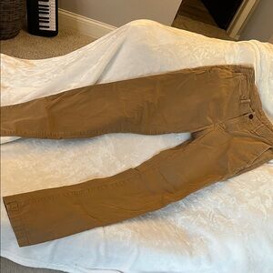 American Eagle Outfitters Men's Khaki Straight-Leg Chinos - Tan
